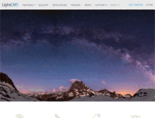 Tablet Screenshot of lightcms.com